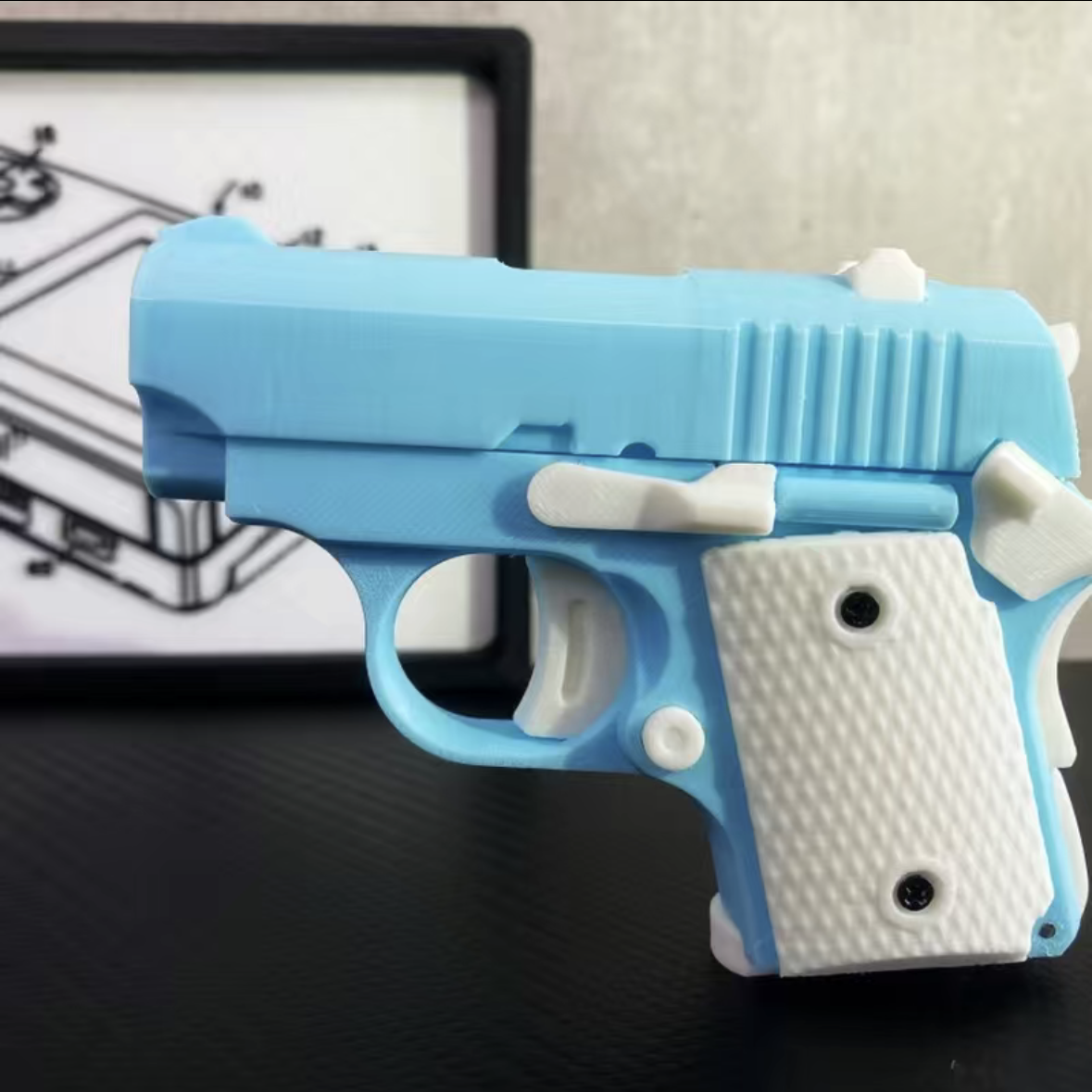 3D printed toy guns are not fireable