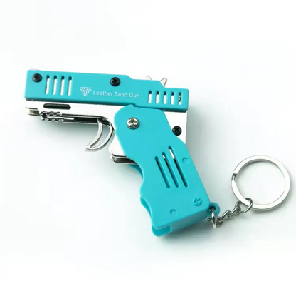 3D carrot folding 6-shot toy gun