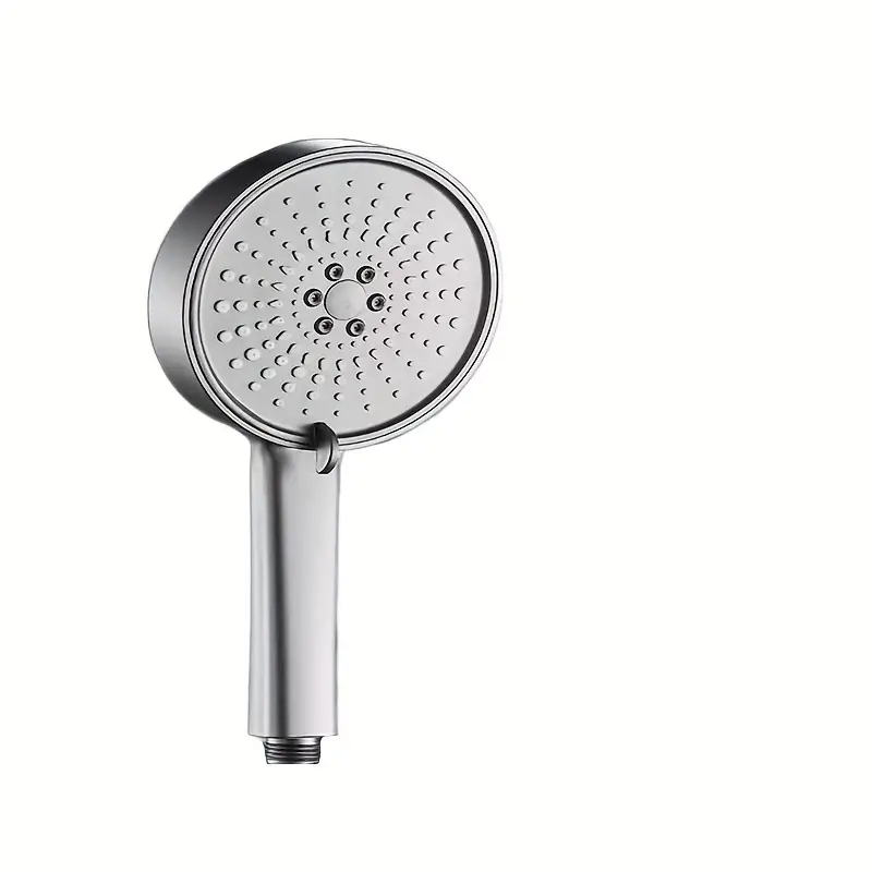 Black Panel Pressurized Handheld Shower Head