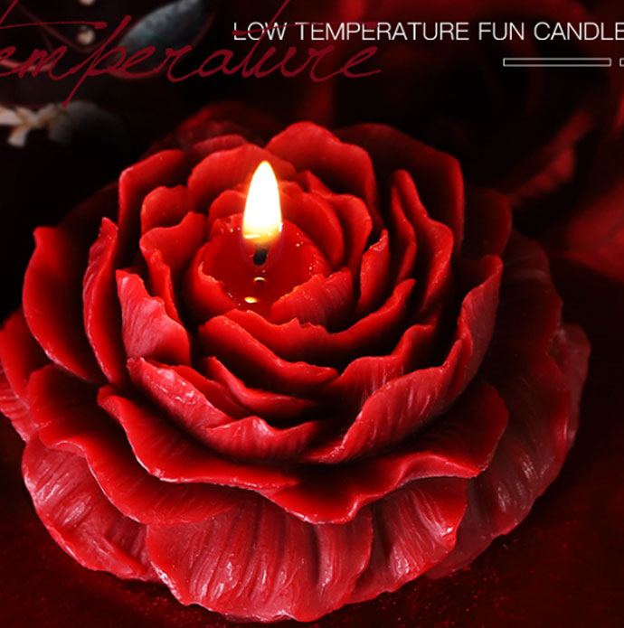 erotic low-temperature candles