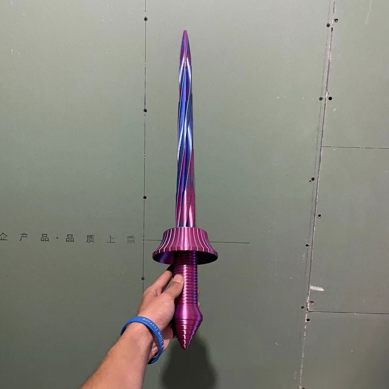 3D Printed Retractable Sword