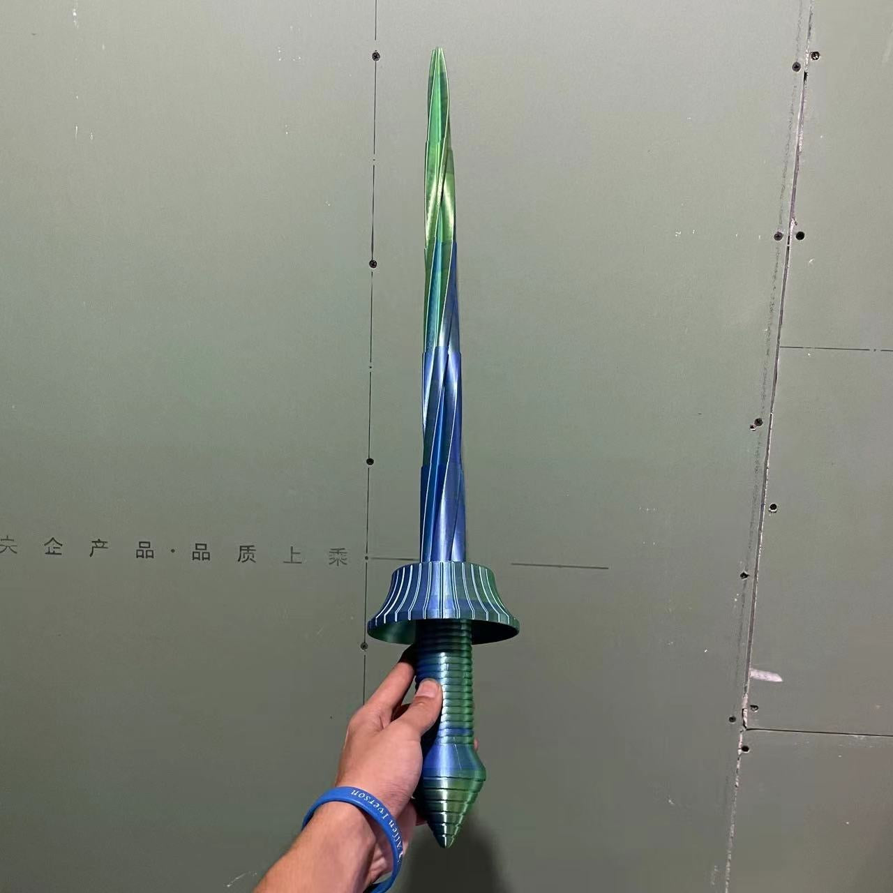 👑 Mama Sapphy on X: Think this 3d printed sword came out ok