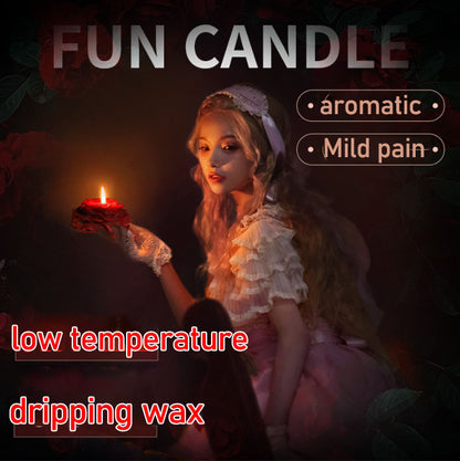 erotic low-temperature candles