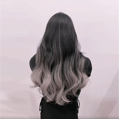 Gradient color wig piece