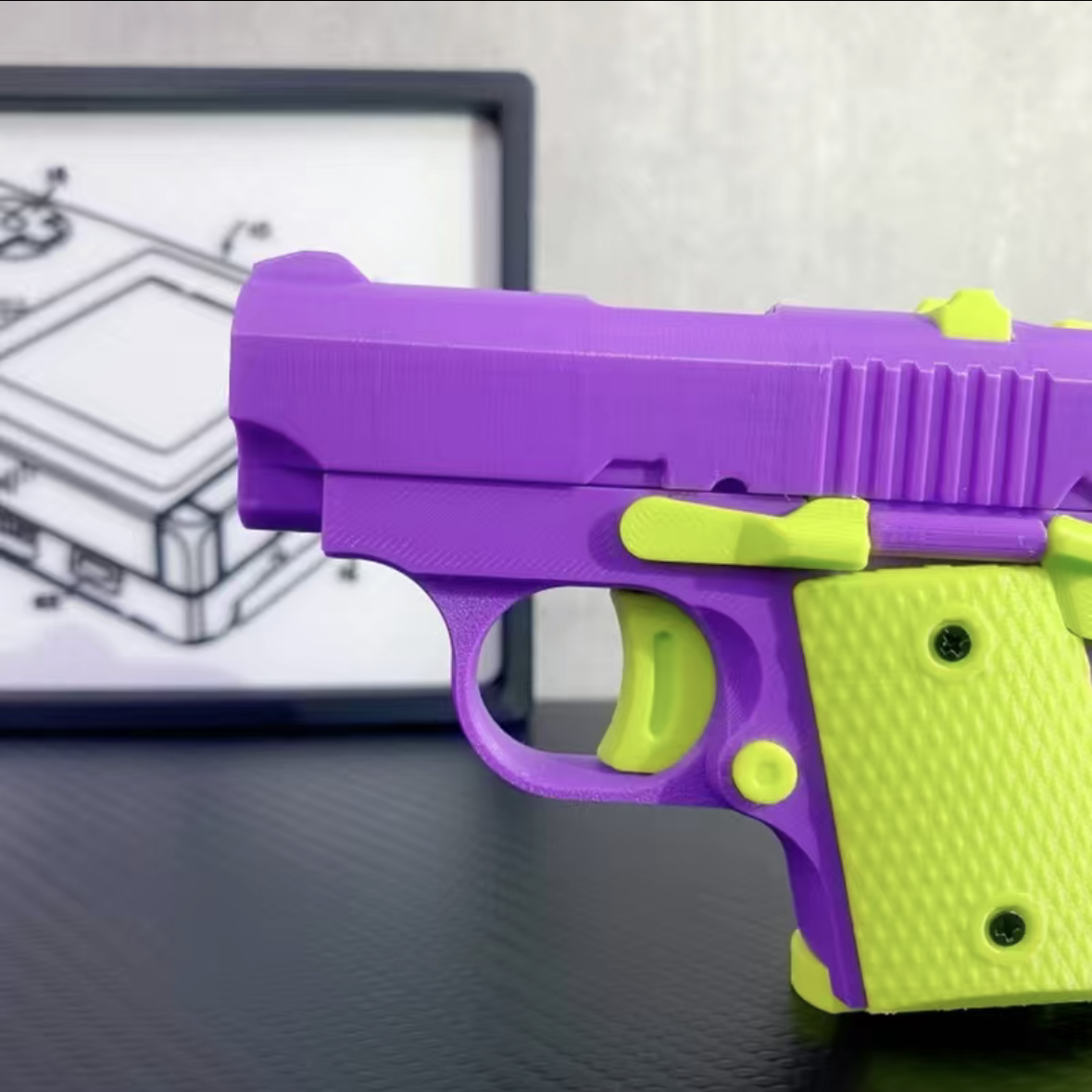 3D printed toy guns are not fireable